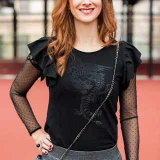 Zimska moda: Kako kombinirati črno-bele vzorce