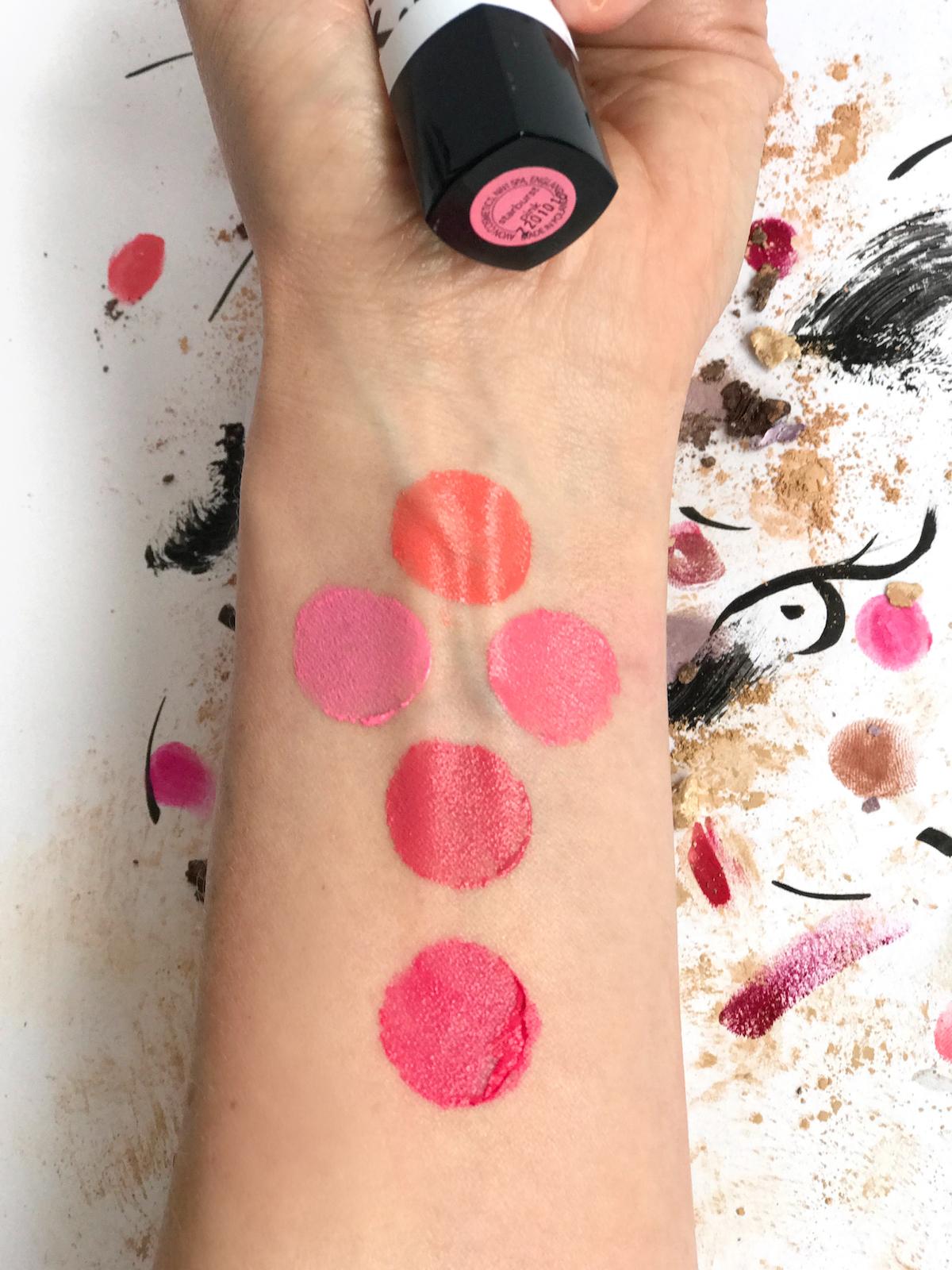 Avon Mark Lipstick Coral Tones Swatches Beautyfullblog