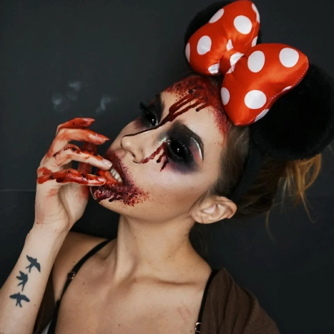 Halloween makeup za noč čarovnic 2017