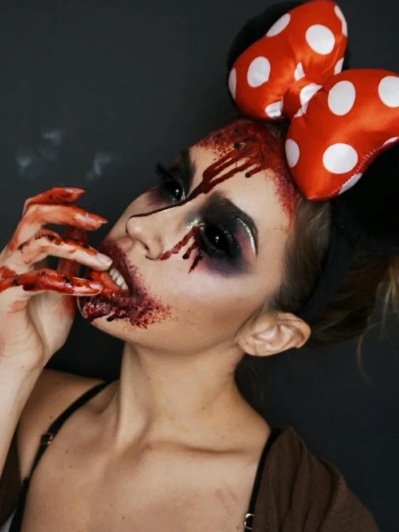 Halloween makeup za noč čarovnic 2017