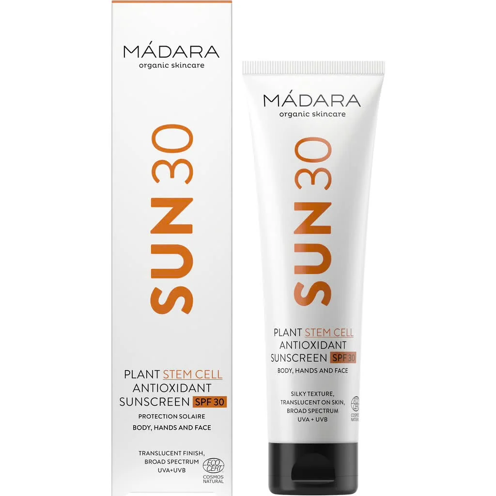 sončna krema mineralni filtri madara spf30
