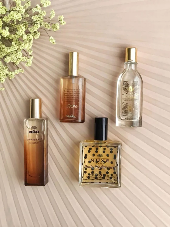 Primerjava suhih olj: Melvita L’Or Bio vs Nuxe Huile Prodigieuse