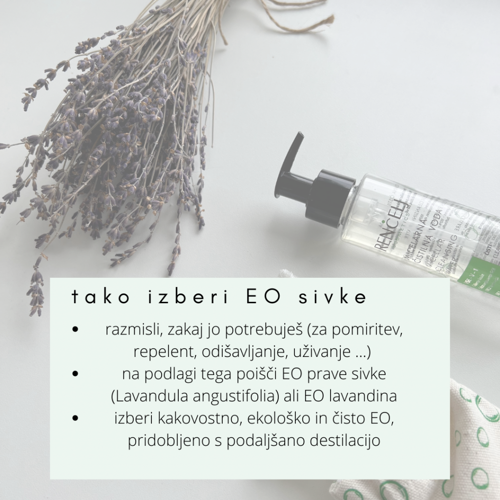 etericno olje sivke lavandina Nika Veger beautyfull blog
