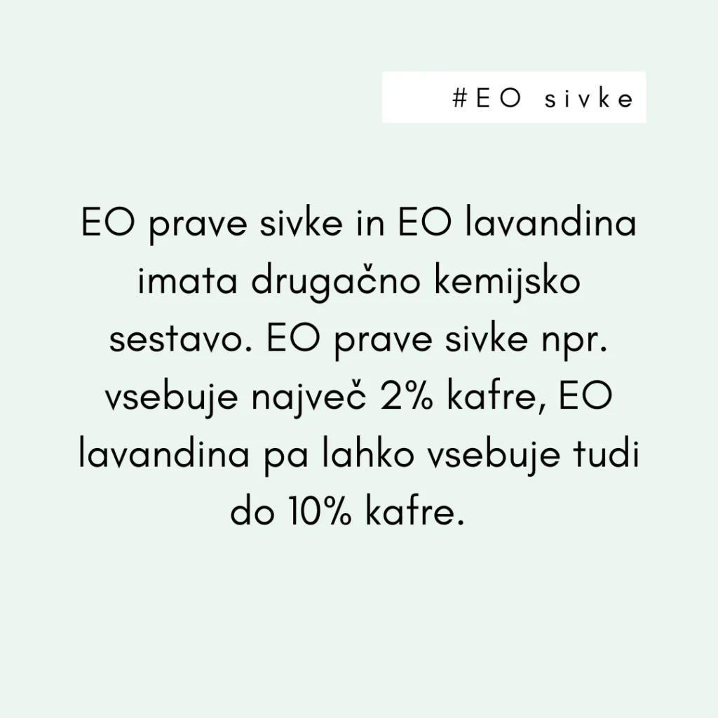 razlika etericno olje sivke lavandina Nika Veger beautyfull blog