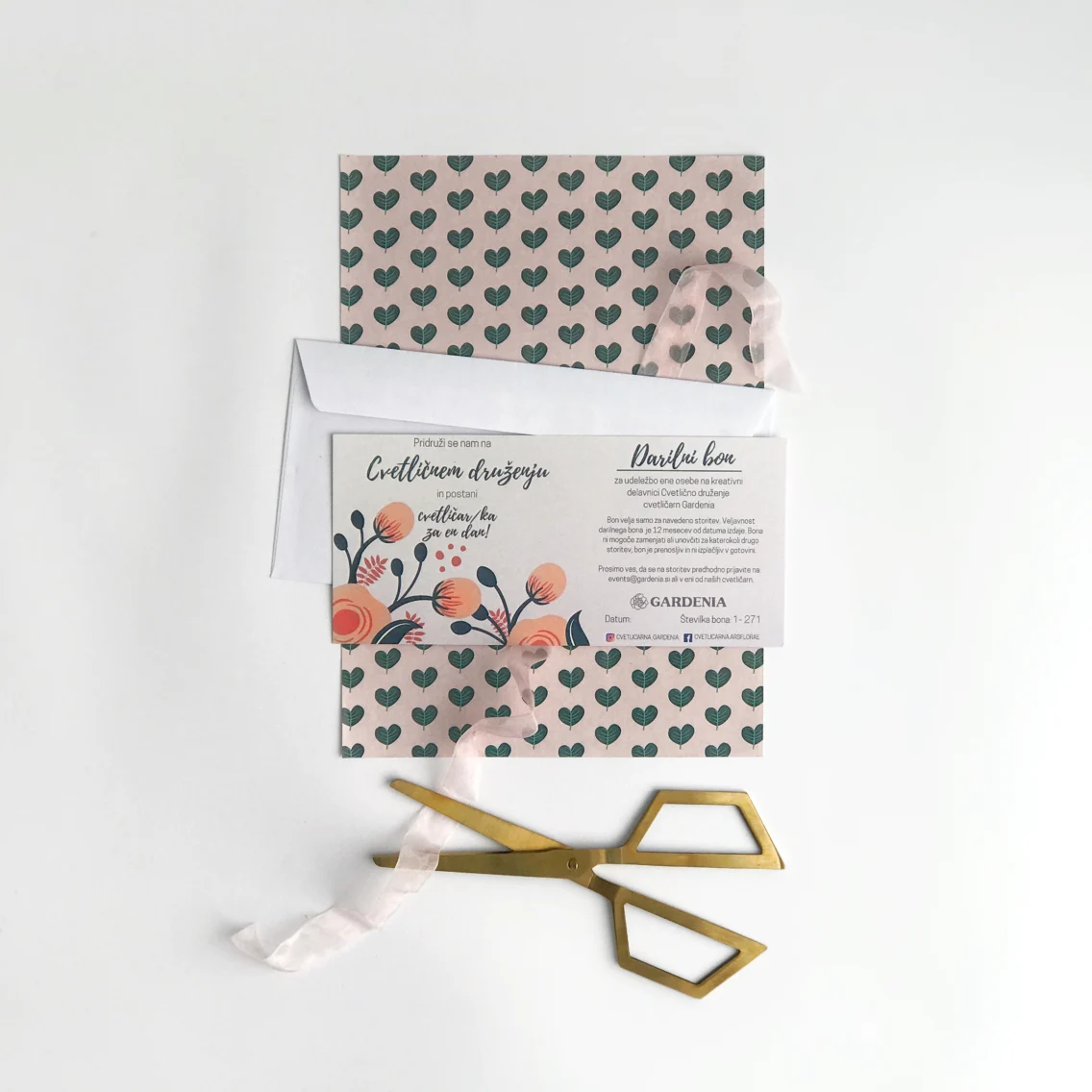 Podari darilni bon za Cvetlično druženje
