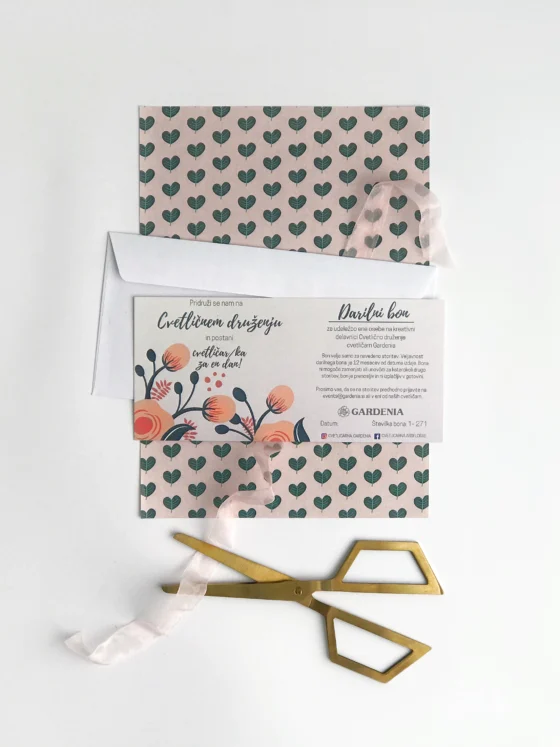Podari darilni bon za Cvetlično druženje