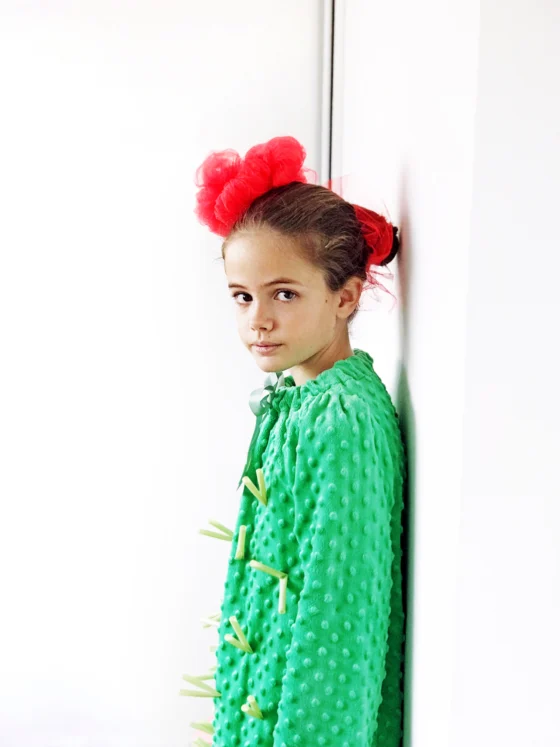 DIY pustni kostum kaktus