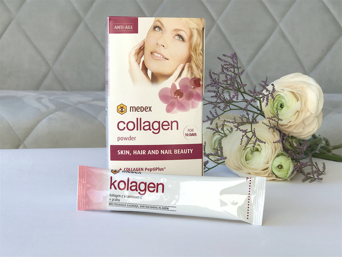 medex kolagen v prahu z vitaminom C vrečke za enkratno uporabo beautyfullblog