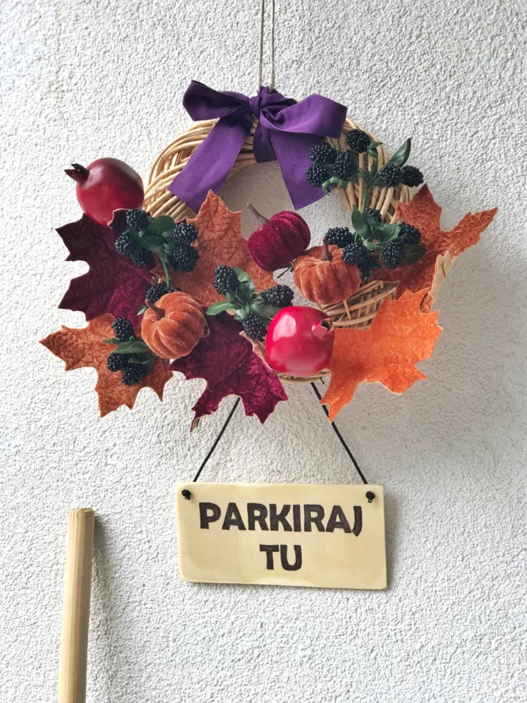 Eko zabava noc carovnic halloween DIY okrasitev 6