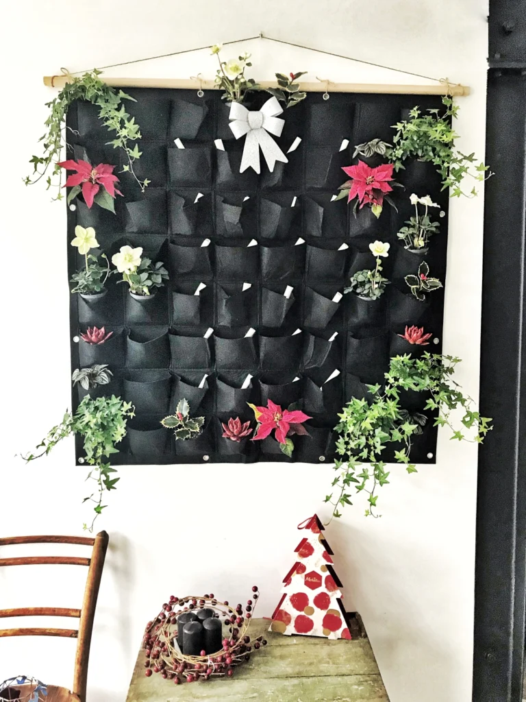 DIY naredi sam adventni koledar lončnice rože ideje kaj dati beautyfullblog