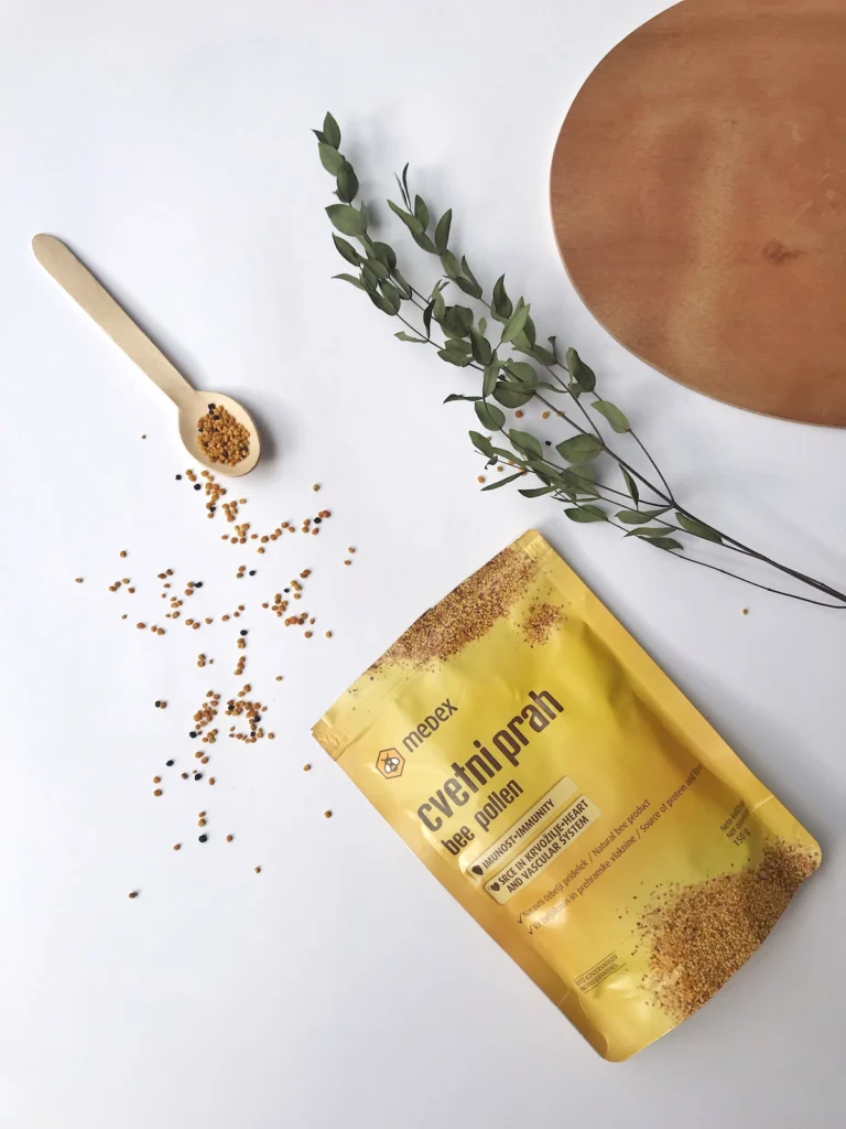 domača maska za obraz medex cvetni prah beautyfull blog