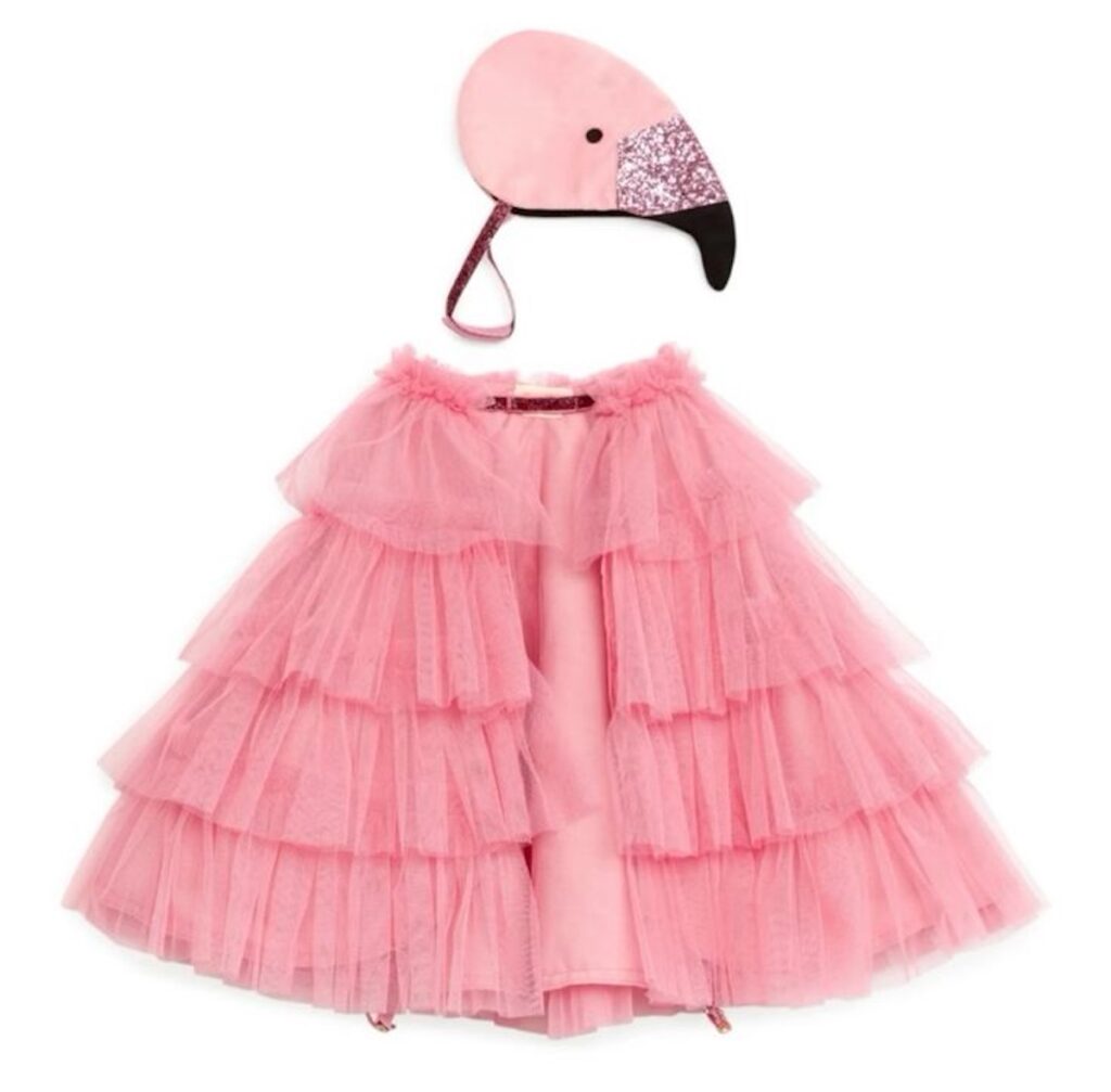 DIY naredi sam pustni kostum flamingo nika veger beautyfull blog julija lumio pinterest