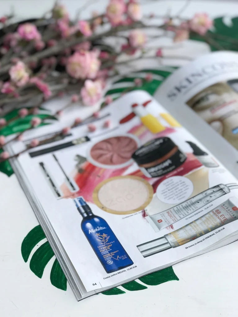 naravni no makeup videz naravna eko ličila nika veger beautyfull blog melvita cvetna vodica erborian cc bb lush bronzer