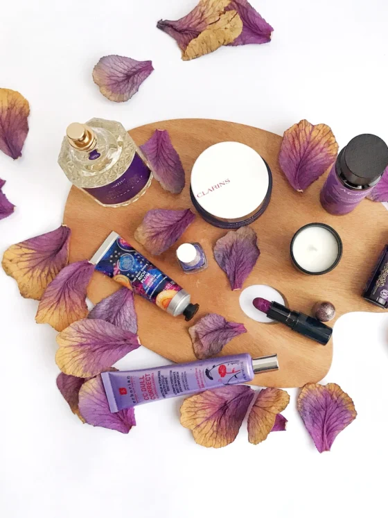 Hvala za … vijoličasto barvo v kozmetiki