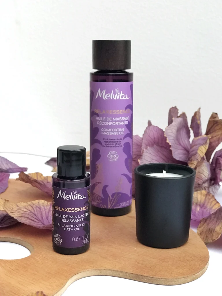 melvita spa sproščujoča kopel sivka olje piling vijoličasta vijola kozmetika nika veger beautyfull blog 