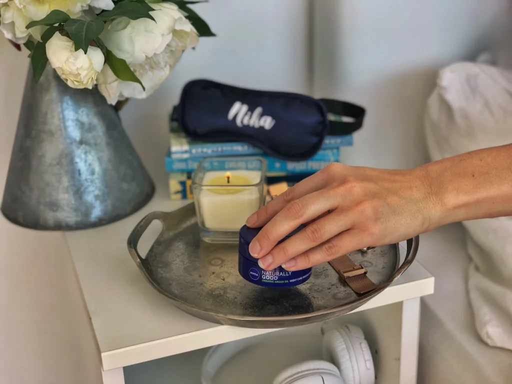 nivea naturally good nočna krema naravna kozmetika arganovo olje nika veger beautyfull blog