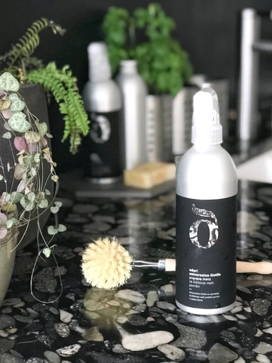 Zdrave navade: čiščenje z neškodljivimi čistili