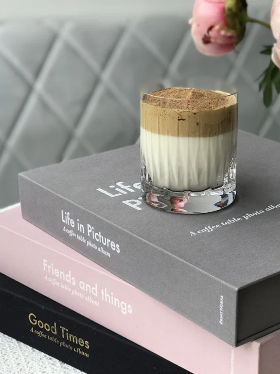 Dalgona kava s kolagenom