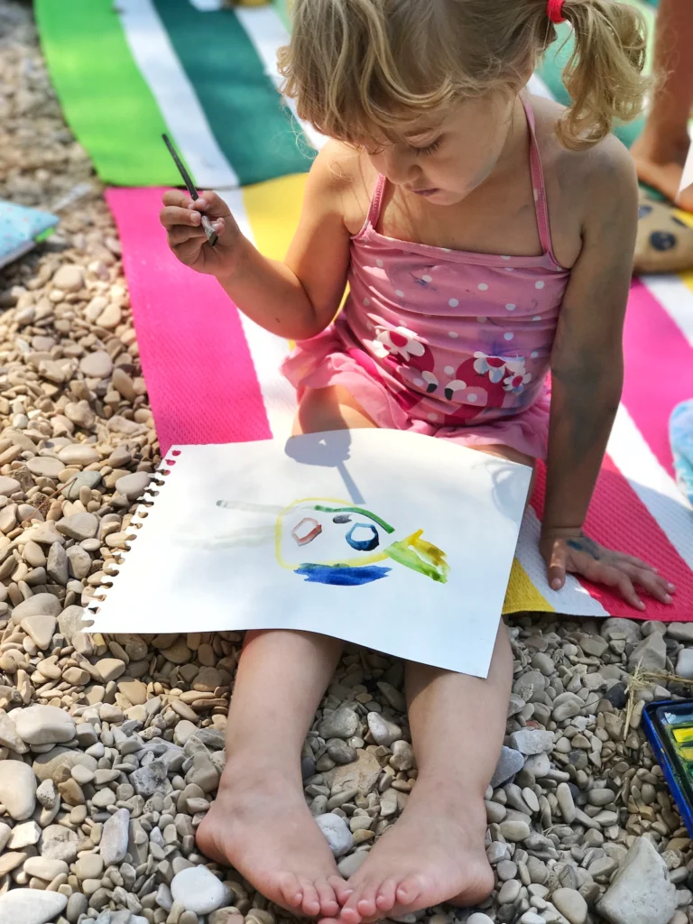 Jolly ustvarjanje z barvicami otroci beautyfull blog