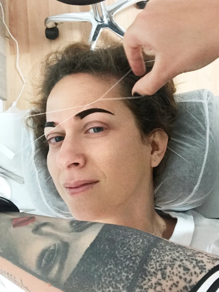 oblikovanje obrvi kana lux brows beautyfull blog nika veger 