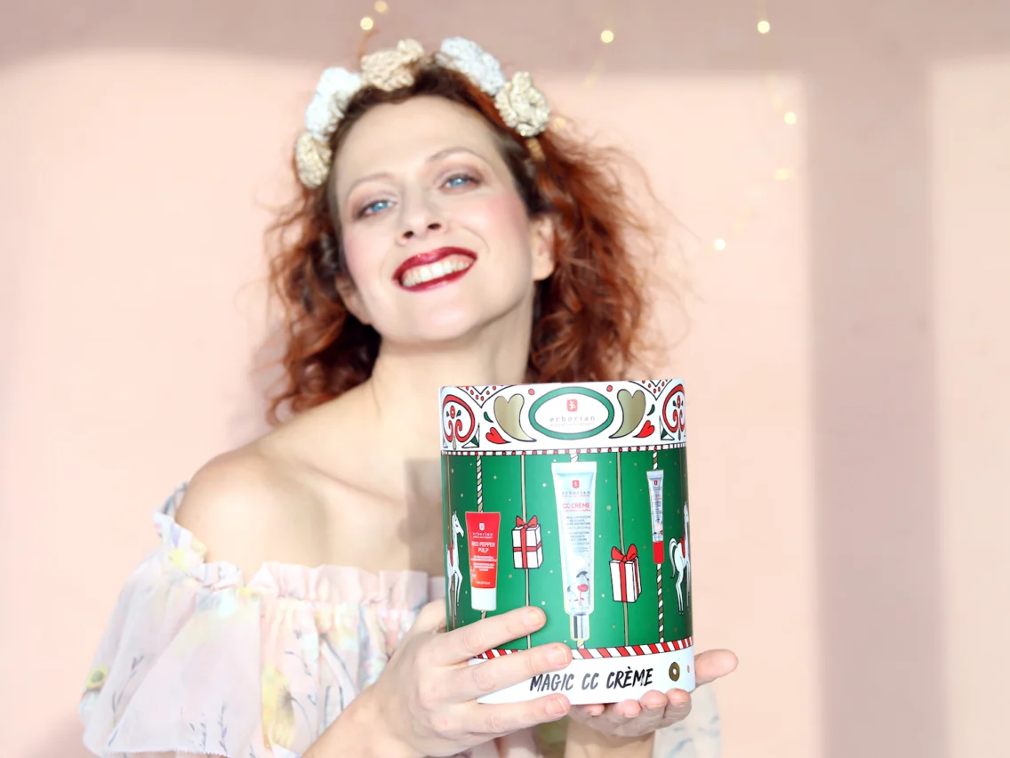 3 x praznično ličenje z bleščicami