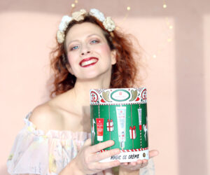 praznično ličenje z bleščicami 3 ideje