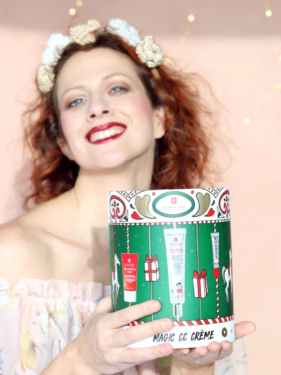 3 x praznično ličenje z bleščicami