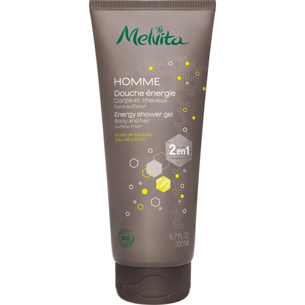 melvita darila moški gel za prhanje