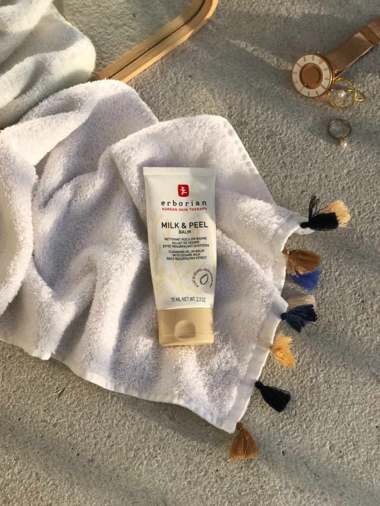 milk peel encimsko čiščenje erborian vsa čistila nika veger beautyfull blog 