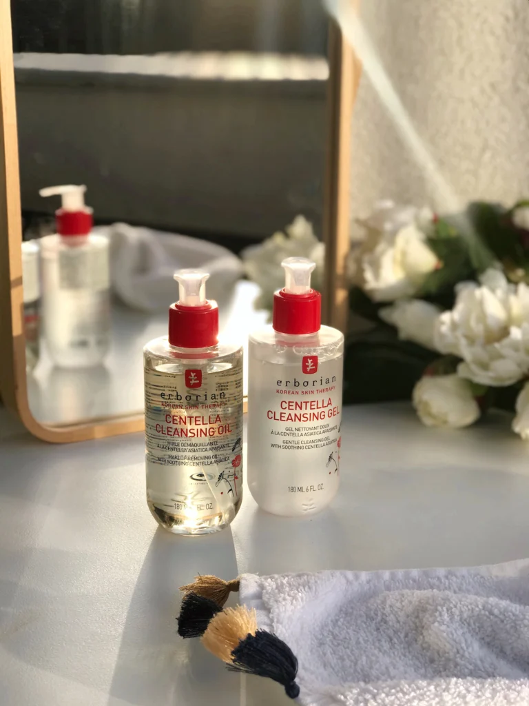 centella naormalna koža dvojno čiščenje erborian vsa čistila nika veger beautyfull blog
