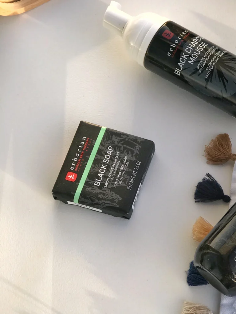 črno milo oglje erborian vsa čistila nika veger beautyfull blog
