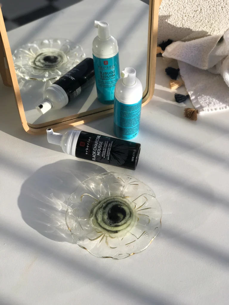 čistilna pena erborian vsa čistila nika veger beautyfull blog