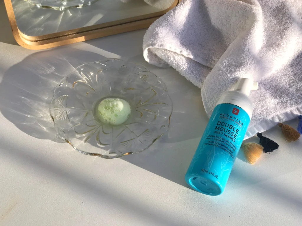 čistilna pena erborian vsa čistila nika veger beautyfull blog 
