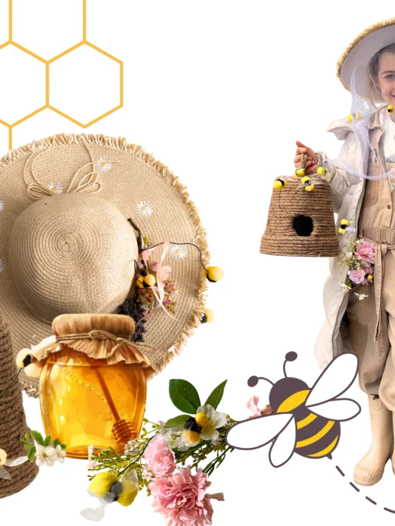 DIY pustni kostum čebelar