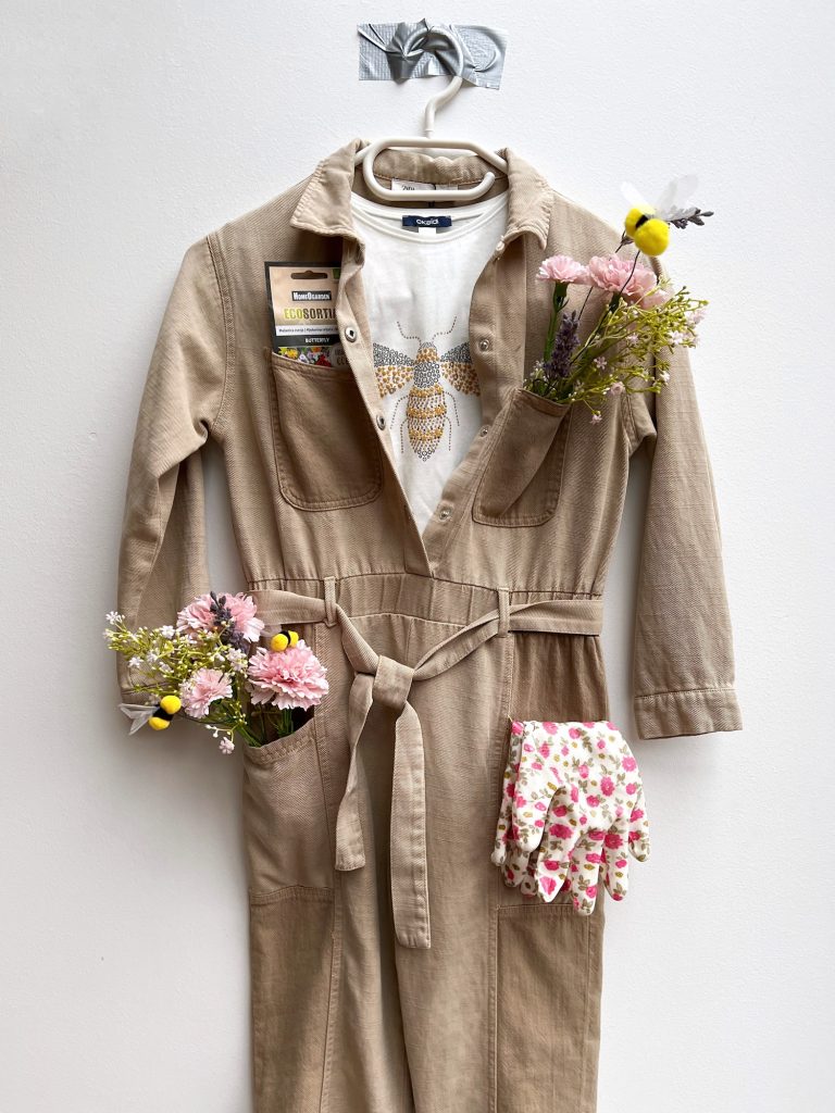 DIY kostum čebelar otroški nika veger beautyfull blog pajac