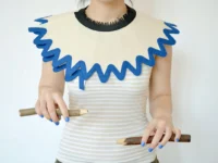 DIY enostaven pustni kostum uciteljice nika veger beautyfull blog