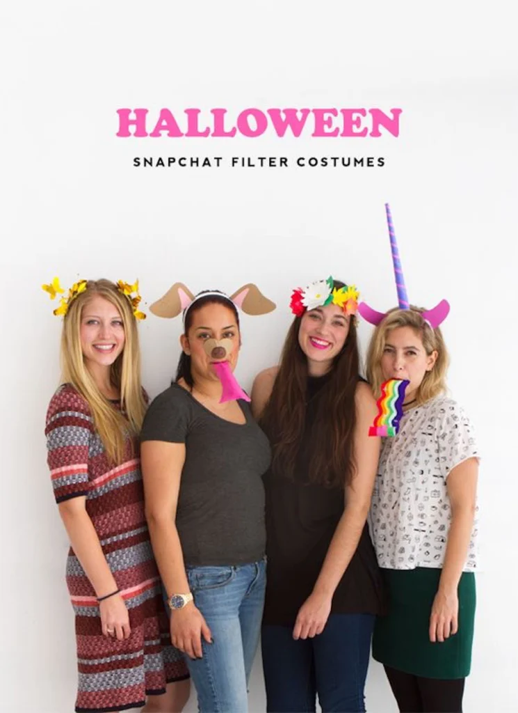 DIY kostum snapchat filter uciteljice nika vege 