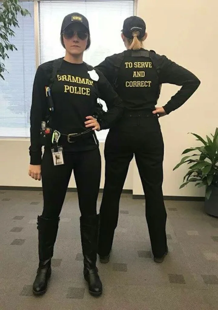 slovnična policija kostum 2