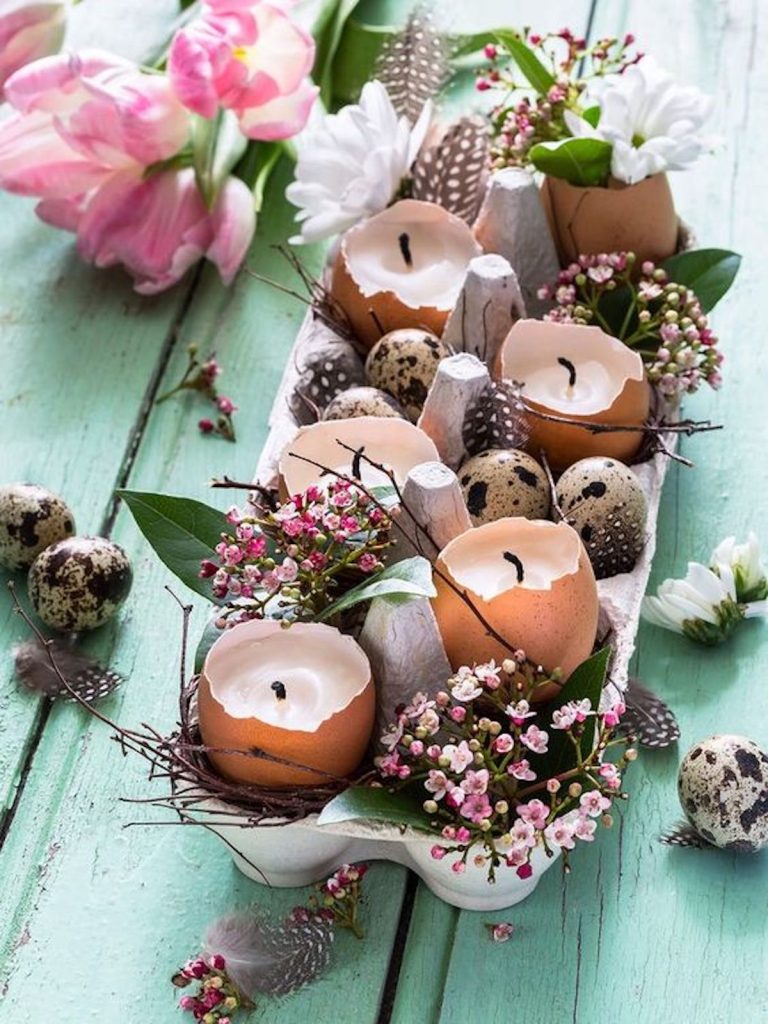 diy enostaven dekor okras pomlad velika noč škatle za jajca