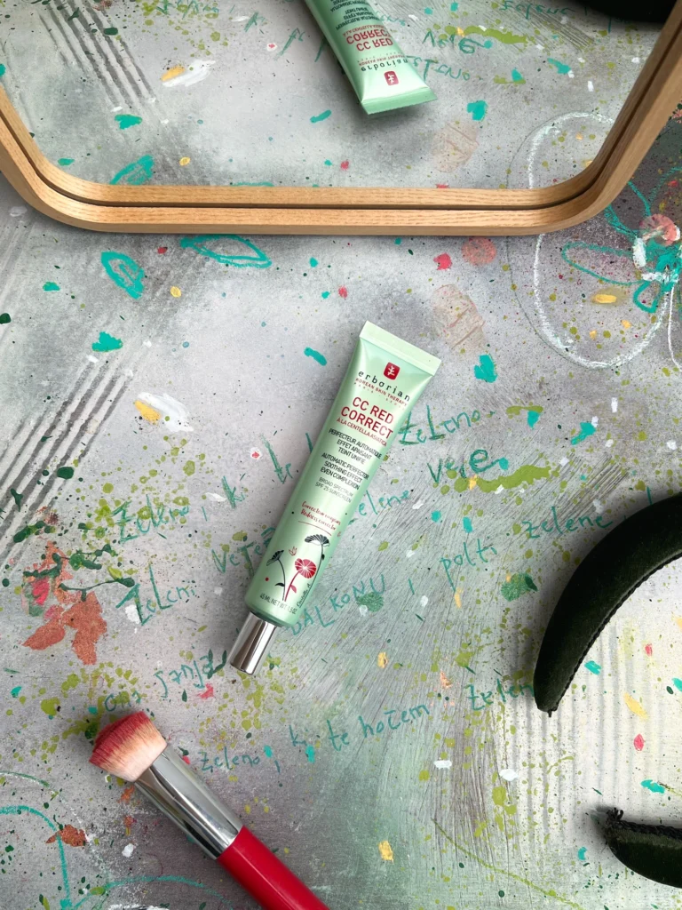 erborian cc krema red correct nika veger beautyfullblog korektor nega puder mozolje akne rdečice kuperoza