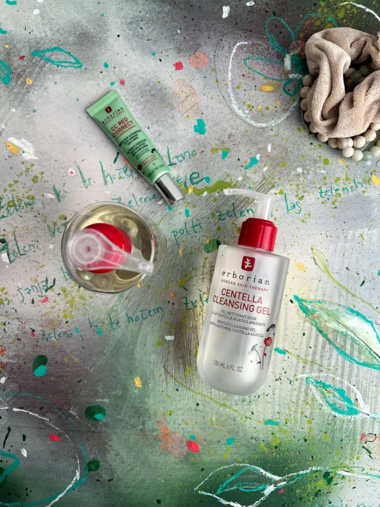 erborian cc krema red correct nika veger beautyfullblog čiščenje korektor za akne