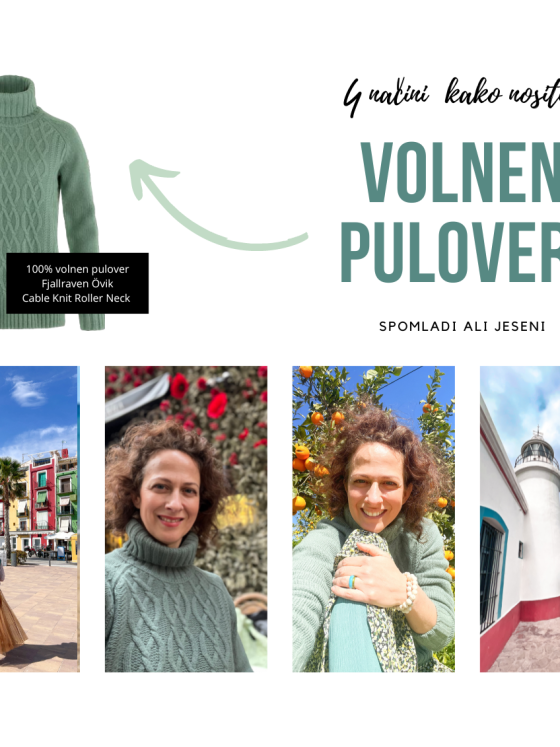 4 načini kako nositi volnen pulover za vsako priložnost