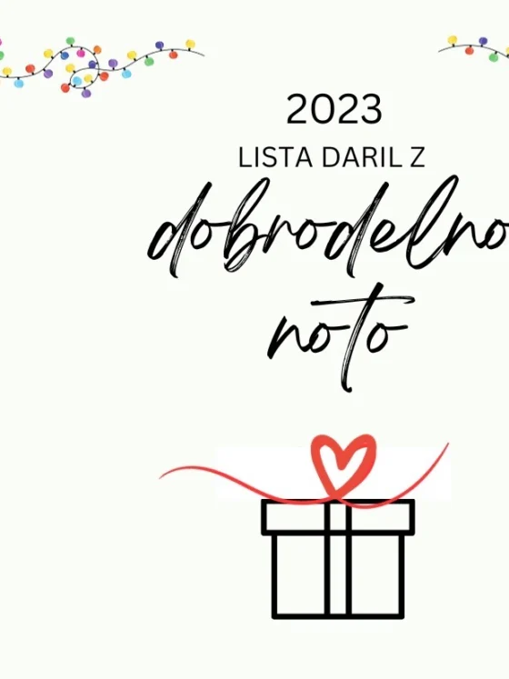 Dobrodelna darila 2023