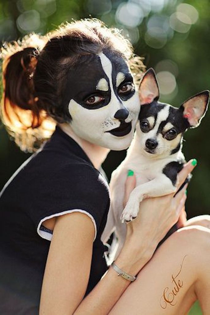 pust poslikava kostum pes nika veger beautyfull blog chihuaua čivava 