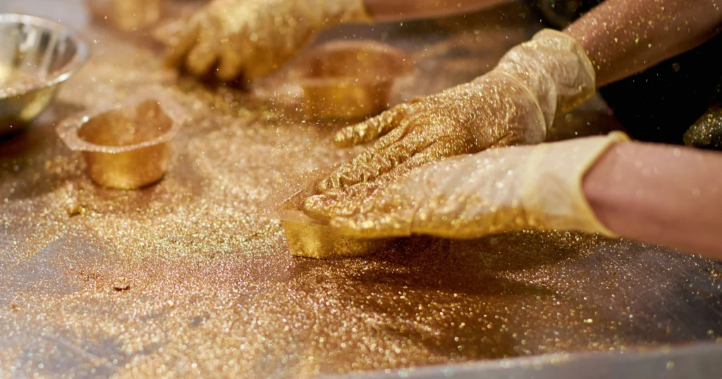 lush sintetična sljuda bleščice