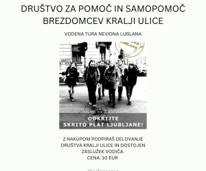 kralji ulice nevidna lublana tura dobrodelna darila 2024