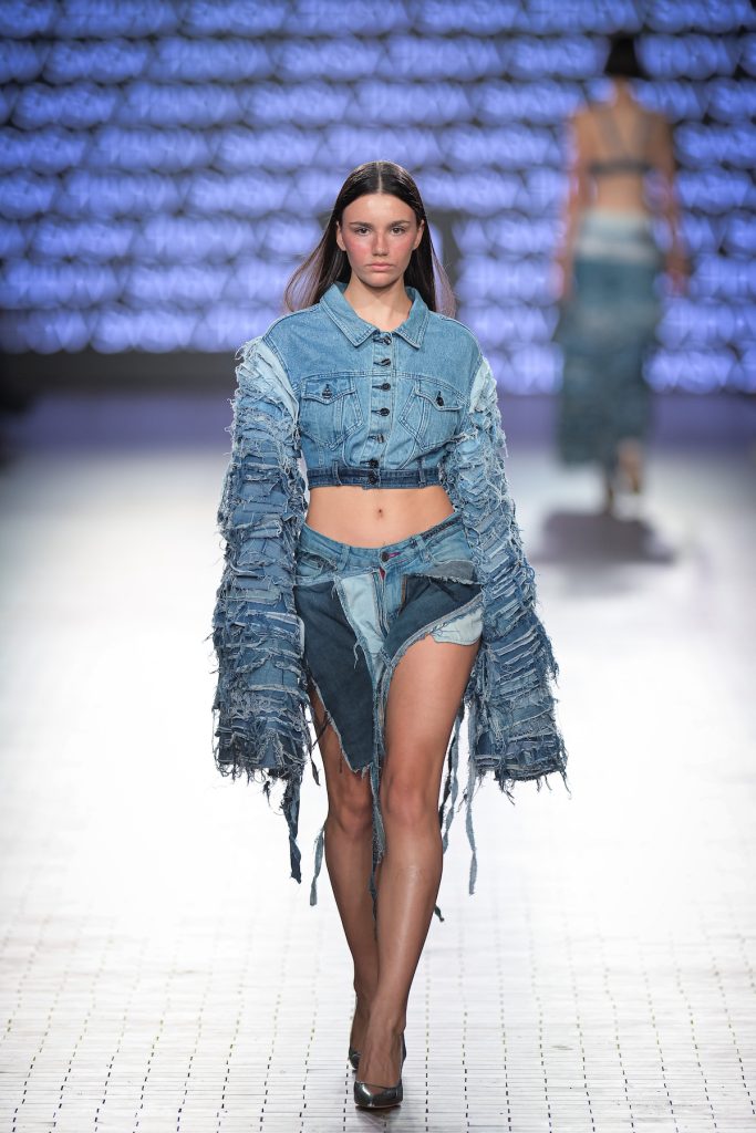 Fakulteta za design, Saša Židov, trajnostna kolekcija,
LJFW #15, Ljubljanski teden mode.