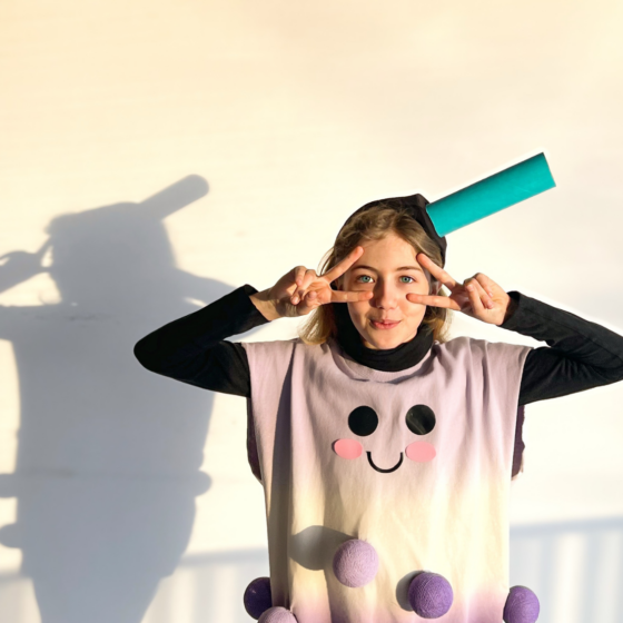 Bubble Tea: Easy DIY Carnival Costume from Things You Have at Home