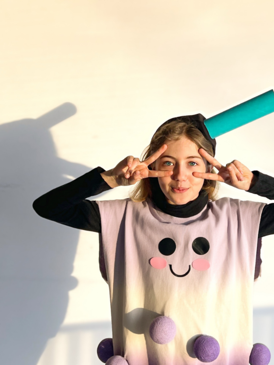 Bubble Tea: Easy DIY Carnival Costume from Things You Have at Home