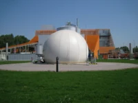 Dunajska odpadki mestna bioplinarna die Biogasanlage der MA 48